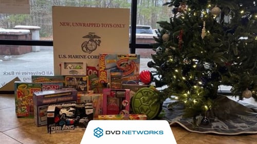 DVD Networks&nbsp;Partners with Toys for Tots