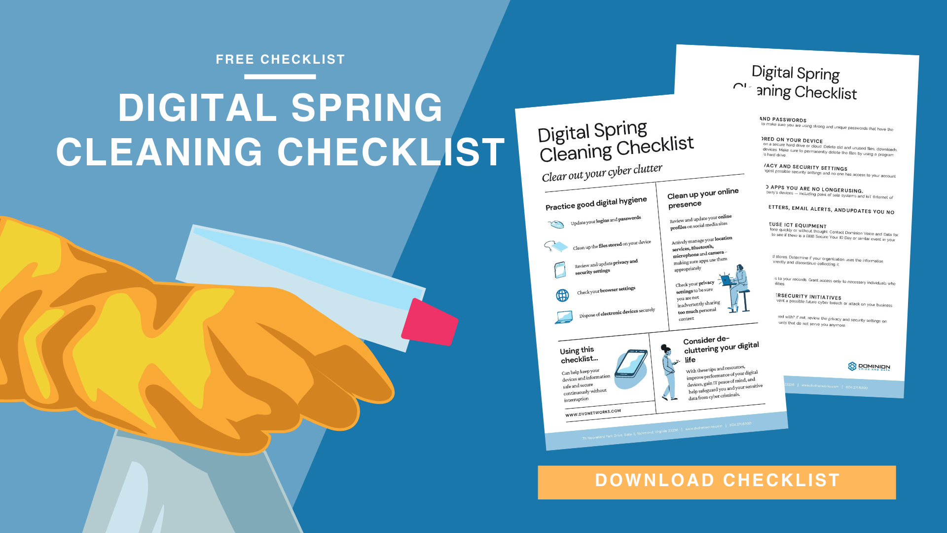 Spring Cleaning IT Checklist